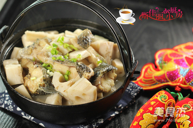 Fish Every Year--caiyu Braised Lotus Root recipe