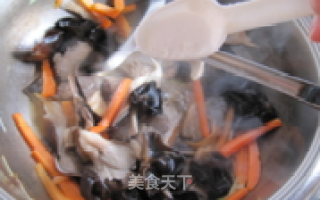 Fried Fungus with Fresh Mushrooms recipe
