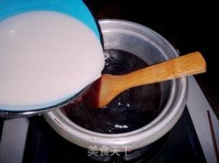 Homemade Black Rice Soup Jelly recipe