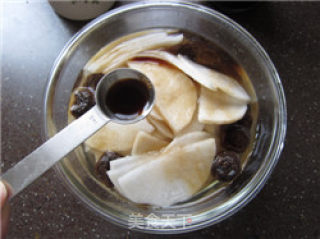 Ebony Radish Slices recipe