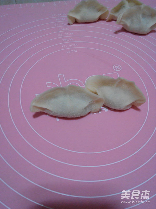 Chicken and King Pleurotus Dumplings recipe