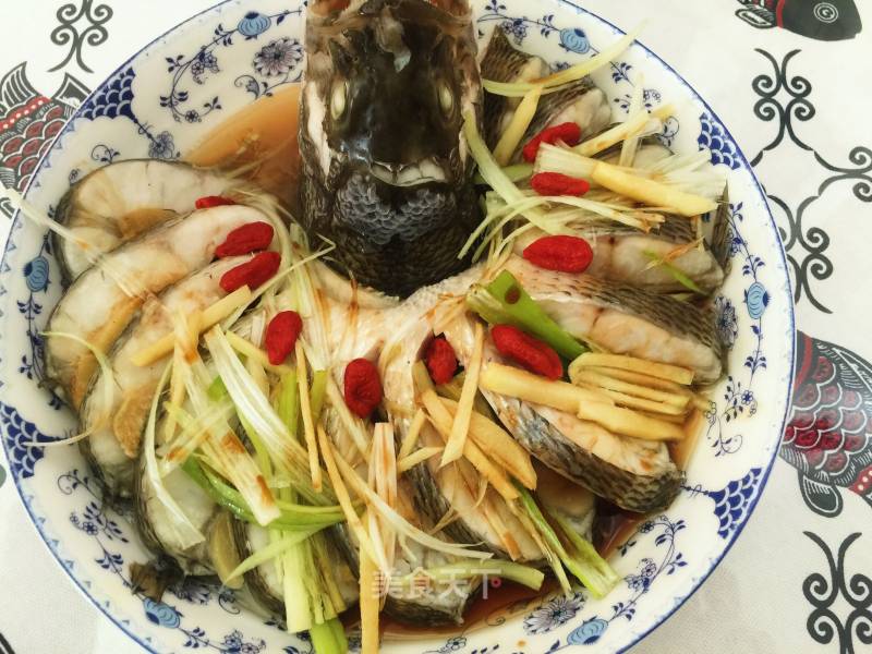 Steamed Sea Bass recipe