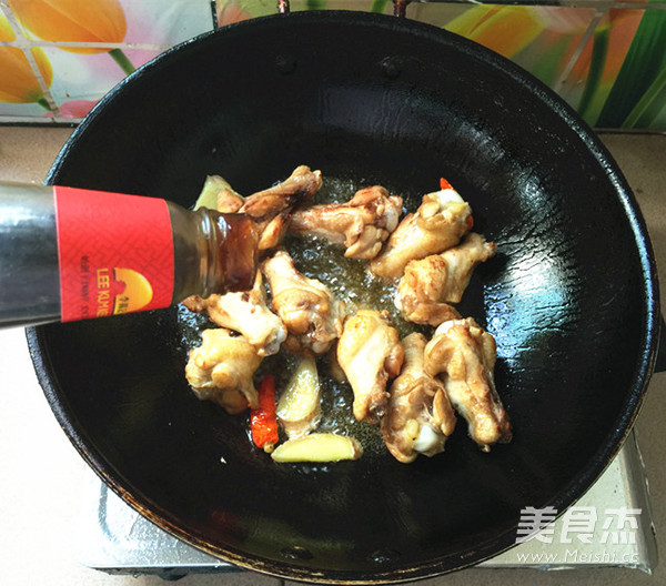 Roasted Chicken Drumsticks in Oyster Sauce recipe