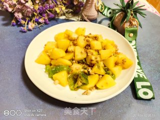 Braised Potatoes with Minced Meat recipe