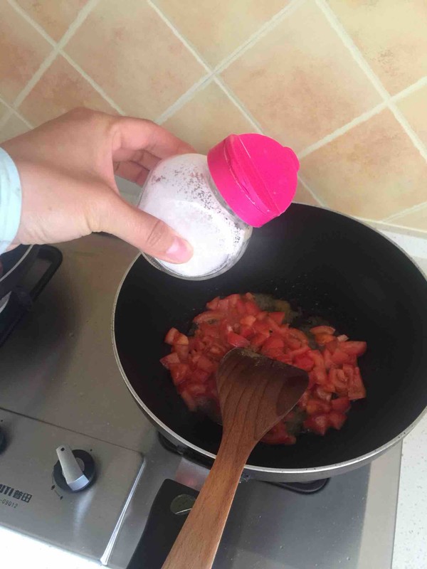 Tomato Sauce Noodles recipe