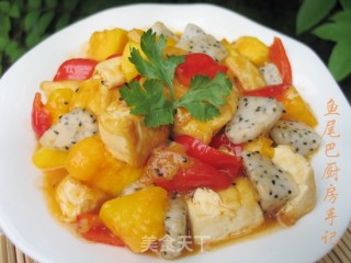 Fruit Tofu Fish recipe