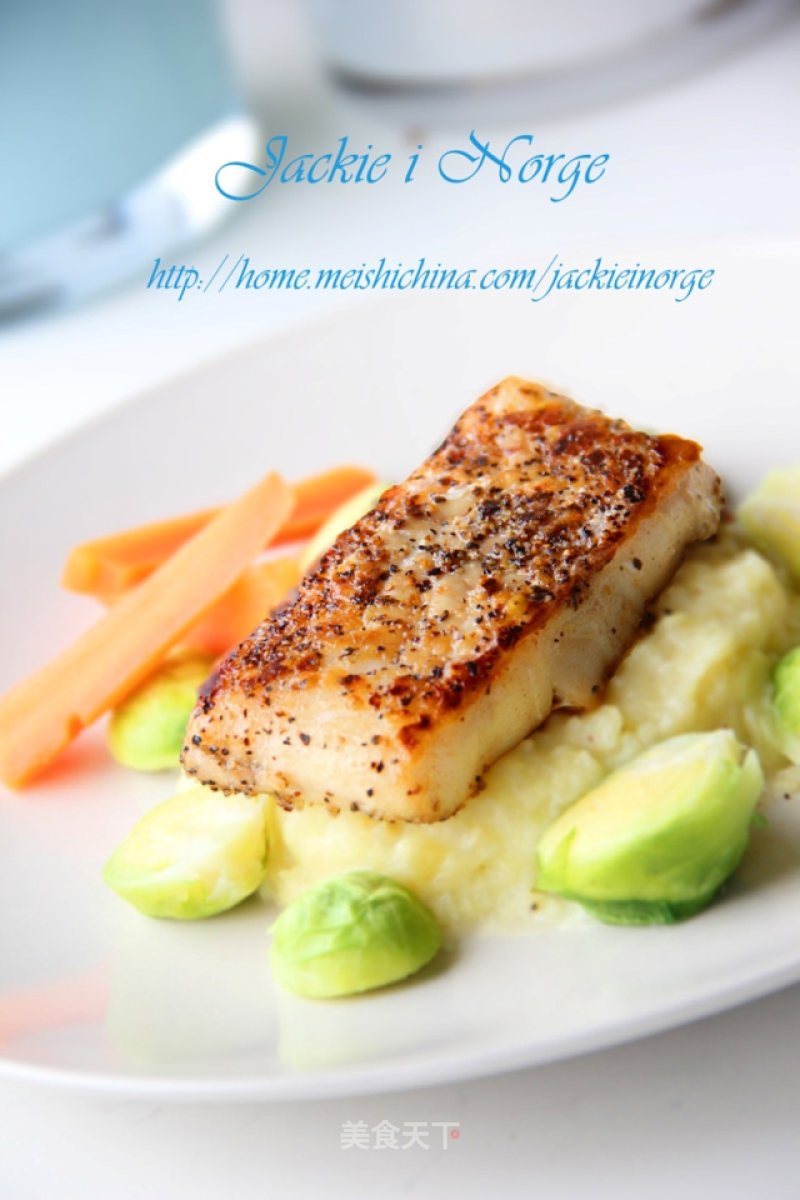 Norwegian Home Cooking-pan-fried Cod with Mashed Potatoes recipe