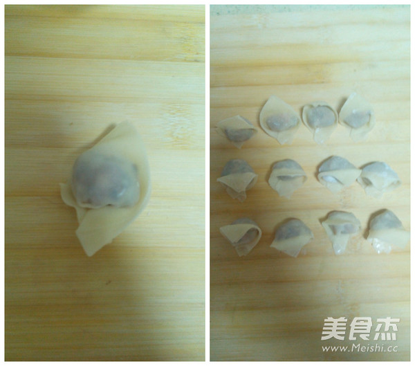 Shiitake Mushroom Wonton recipe