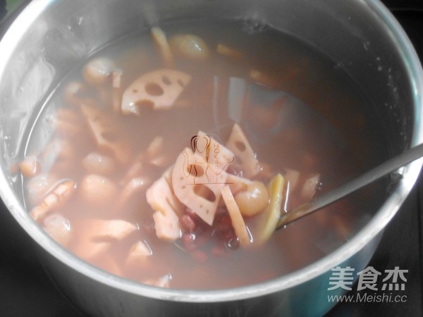 Red Bean Lotus Root Soup recipe