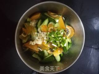 Preserved Egg with Cucumber recipe