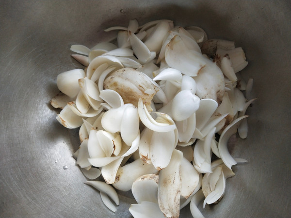 Stir-fried Lily recipe