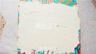 #新良第一节烤大赛#rainbow Cake Roll recipe