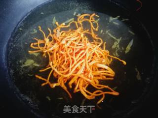 Baby Cordyceps Turkey Noodle recipe