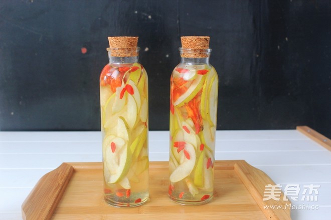 Fragrant Pear Lily Fruit Vinegar Drink recipe