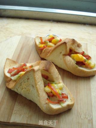 Corn Salad Sandwich Rolls recipe