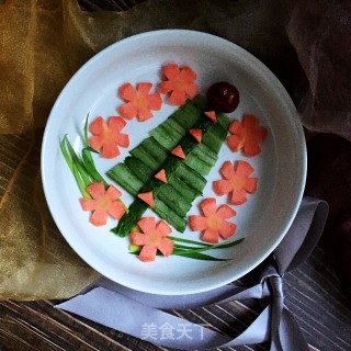 Christmas Tree Dinner Plate Painting recipe