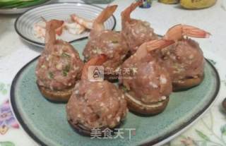 #aca Baking Star Competition# Shrimp Stuffed Mushrooms recipe