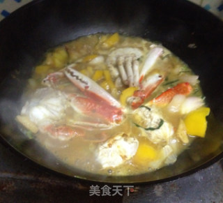 Fresh and Delicious Curry Crab recipe