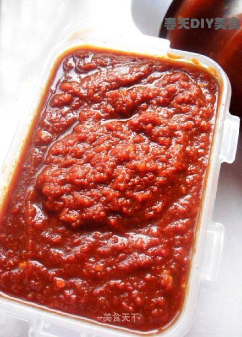 Diy Delicious Garlic Chili Sauce recipe