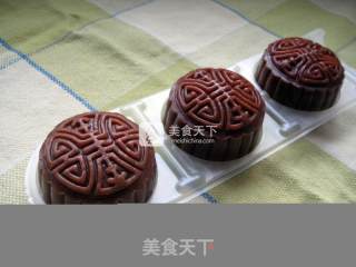 Coffee Snowy Mooncakes recipe