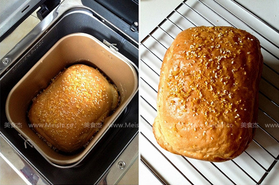 Sesame Millet Toast recipe