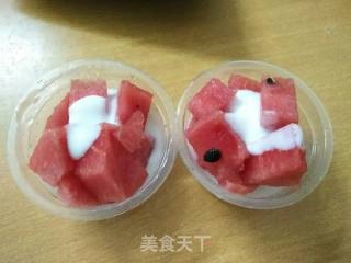 Summer Drinks_watermelon Yogurt Cup recipe