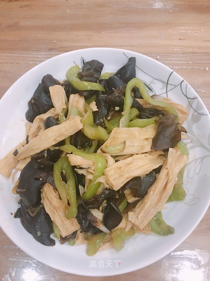 Fungus Burnt Yuba recipe