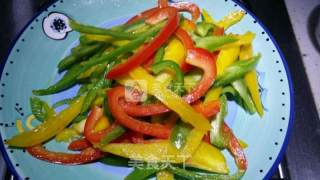 Black Pepper Three Color Squid Ring recipe