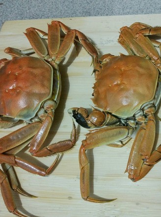 Steamed Hairy Crabs recipe