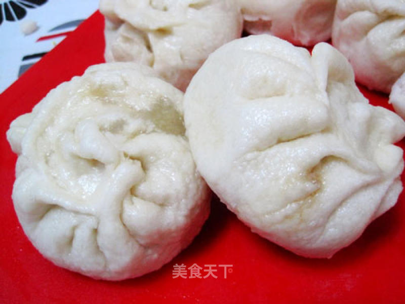 Pork and Cabbage Stuffed Buns recipe