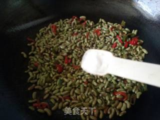 Fried Beans and Rice recipe