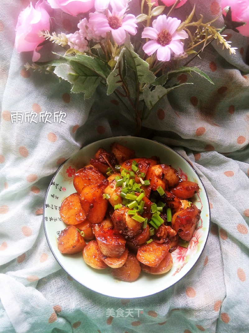 Fish-flavored Small Potatoes recipe