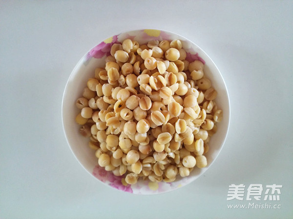 Lotus Seed Soy Milk Pudding recipe