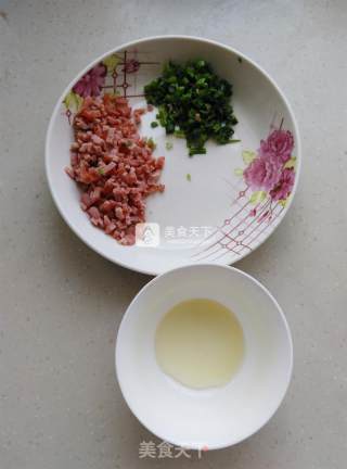 #aca烤明星大赛#~chives and Ham Melaleuca recipe