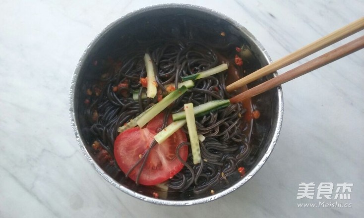 10 Minutes in Summer to Make Cold Noodles (100 Seconds to Make Cold Noodles recipe