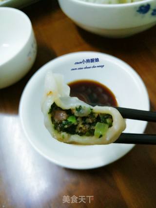 #春食野菜香# Dandelion Spinach Beef Dumplings recipe