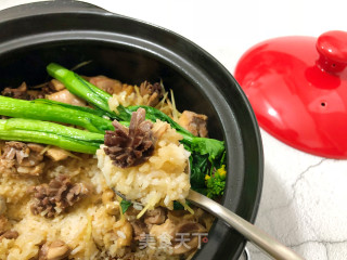 Black Music Casserole Chicken Claypot Rice recipe