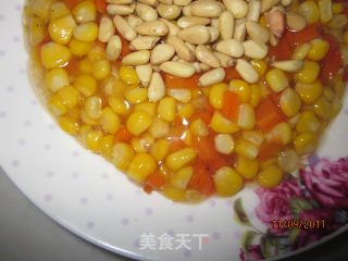 Honey Pine Nut Corn recipe
