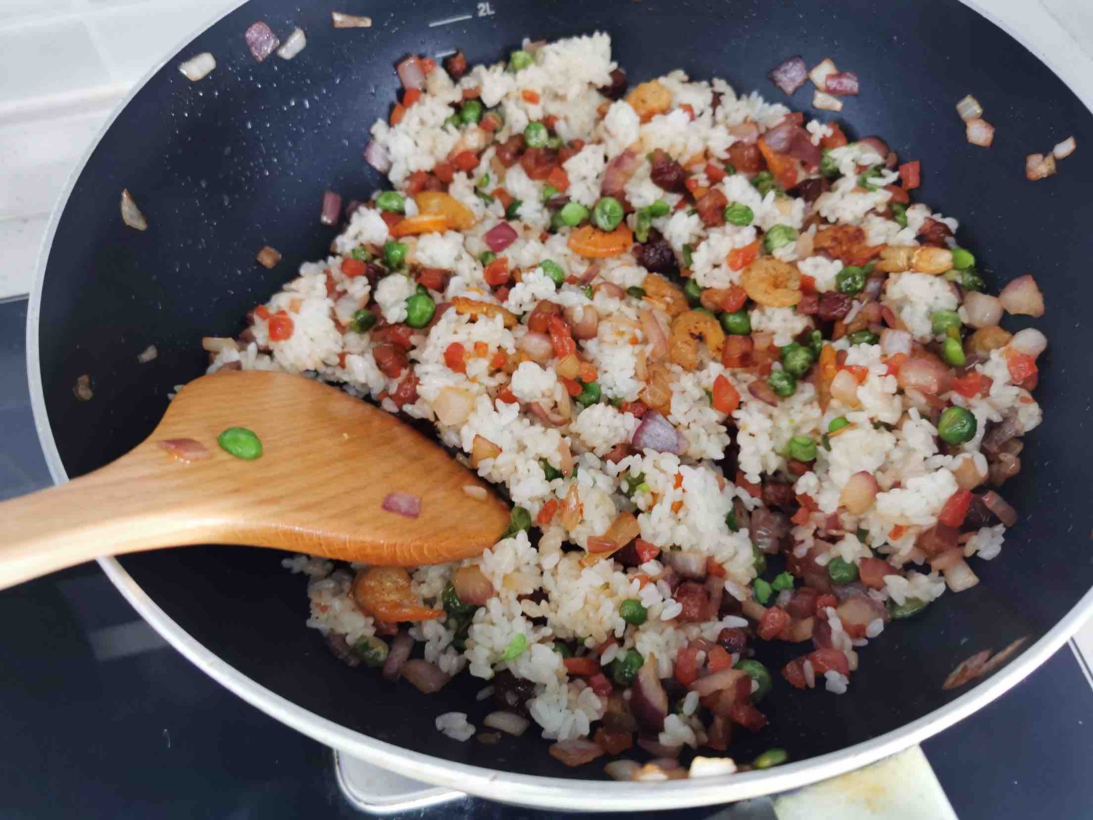 Super Flavorful Fried Rice with Cured Meat, Feed You this Winter! recipe
