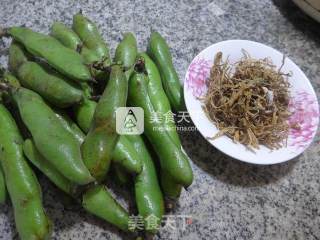 Broad Bean Soup with Bamboo Shoots and Dried Vegetables recipe