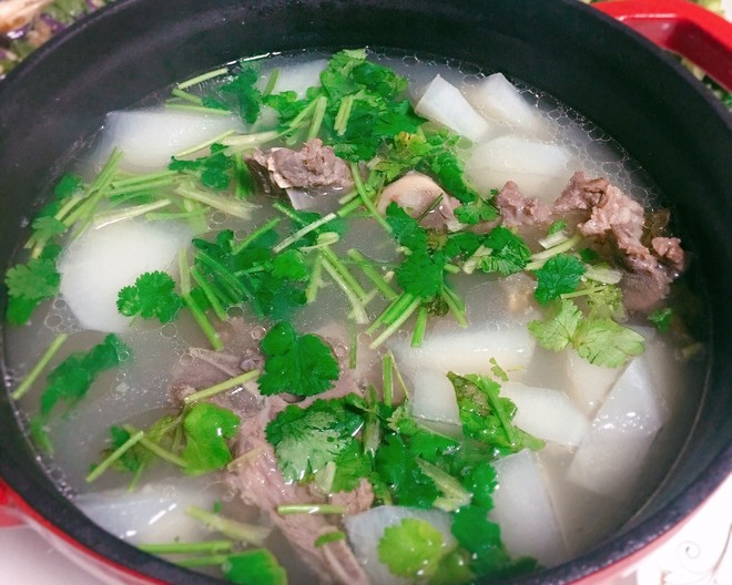 Sheep Scorpion Radish Soup recipe