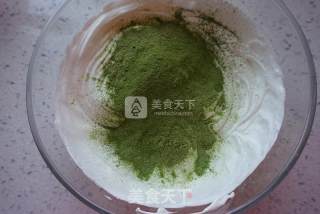 #aca烤明星大赛# Matcha Meringue recipe