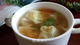 Pork Wonton with Chinese Cabbage recipe