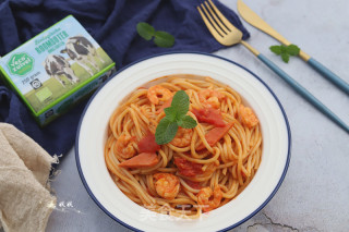 Tomato Shrimp Pasta recipe