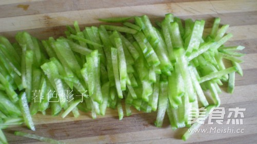 Stir-fried Shredded Radish recipe