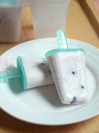 Yogurt Blueberry Ice Cream recipe