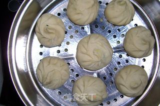 Pumpkin Steamed Buns recipe