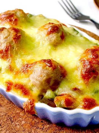 Meatball Girl Kitchen | Fast Food "cheese Meatball Baked Rice" recipe
