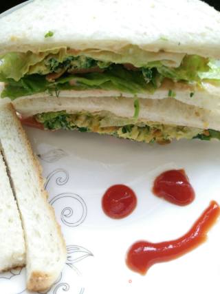 (hemp Pea Sprouts) Sandwich recipe