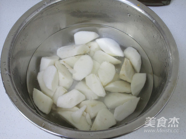 Yam Pork Ribs Soup recipe